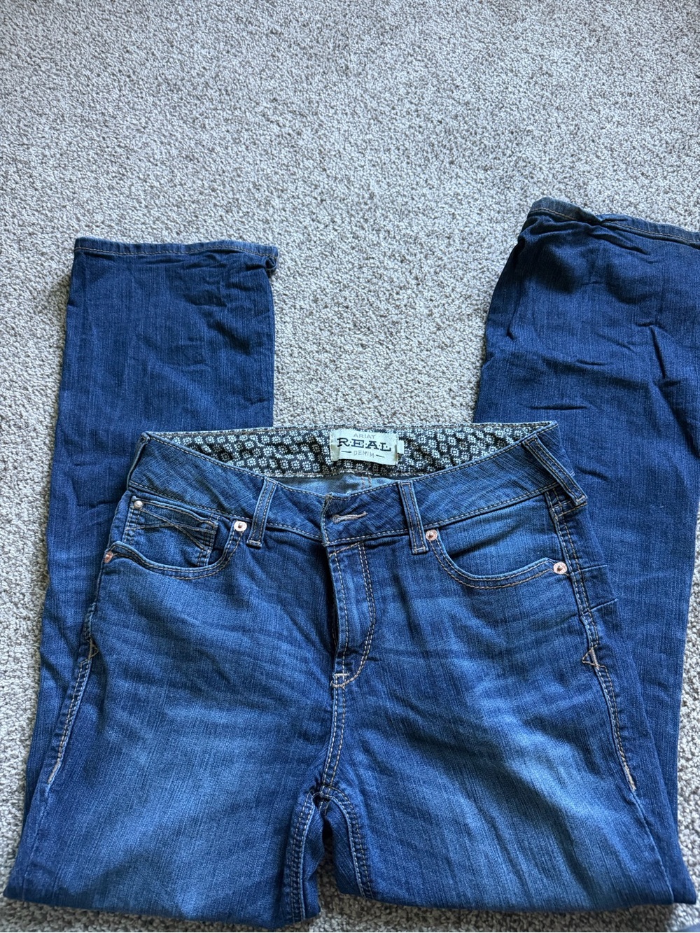Ariat women’s Dark Blue Straight Jeans
